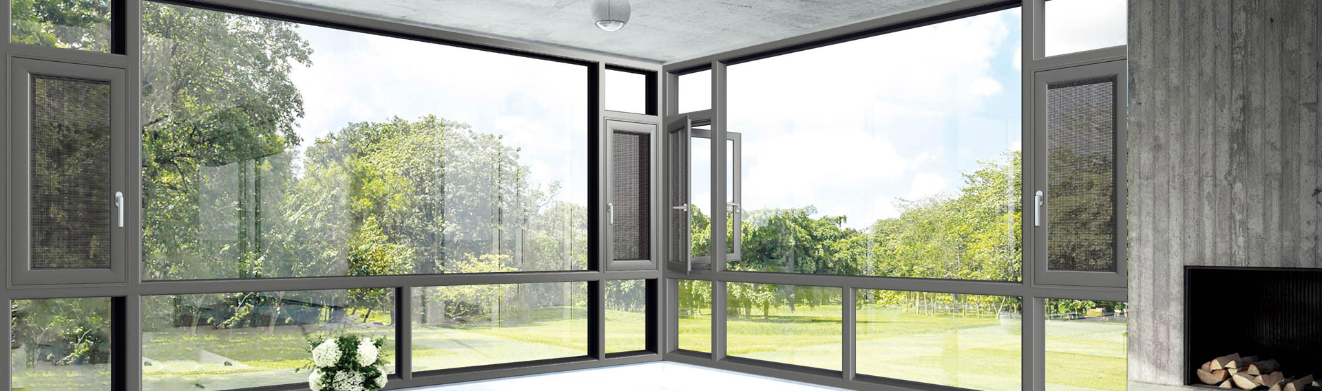 鋁合金門窗效果圖